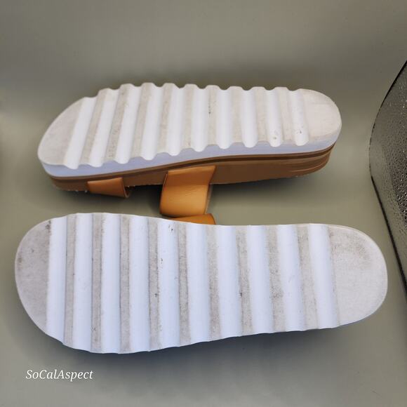 Reef Womens Cushion Vista Hi Natural Sandal size us 9 Barely worn! - Picture 6 of 6